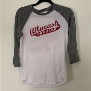 Allagash Brewing Quarter Length Shirt